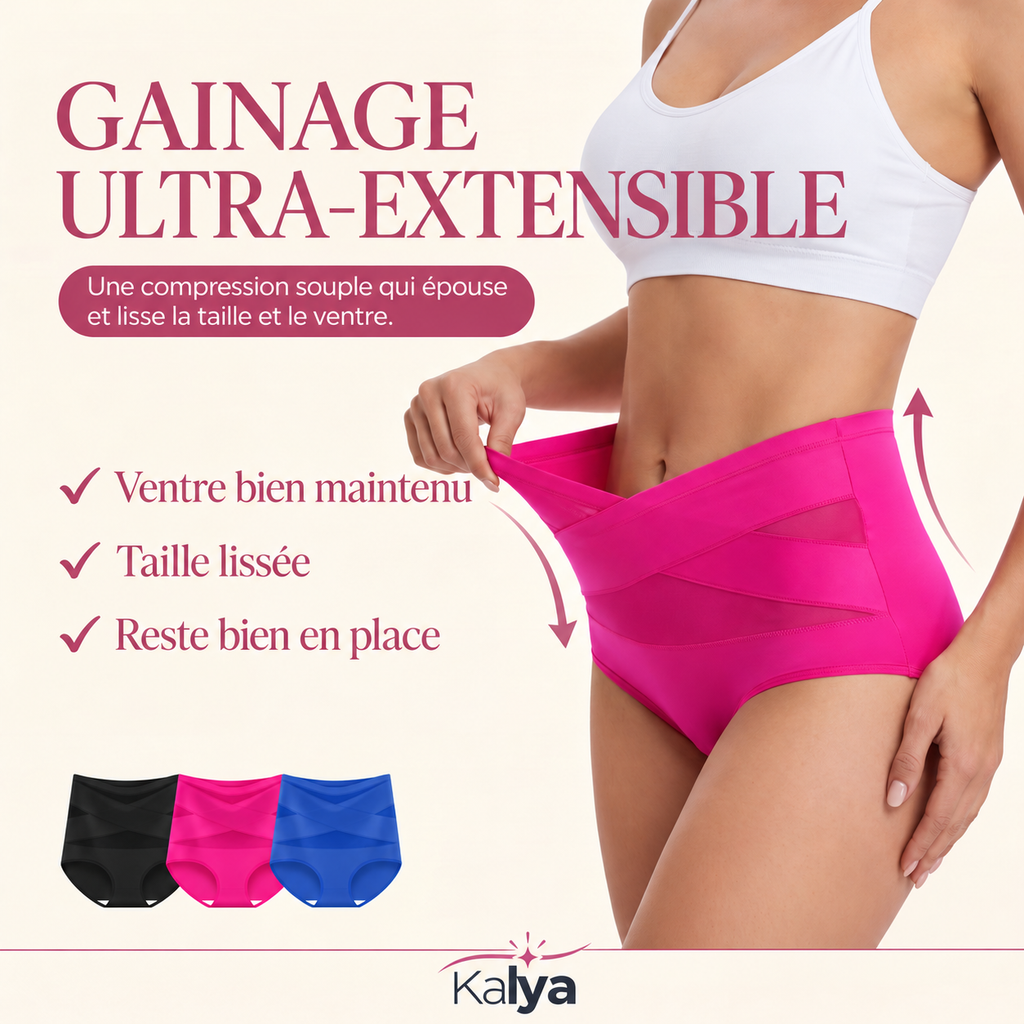 Gainage ultra-extensible de la Culotte Sculptante 360° Kalya